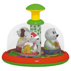 Юла-карусель Stellar Хоровод (01390) красный/зеленый/желтый Стеллар