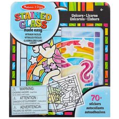 Melissa & Doug Мозаика-витраж Единорог (9299)