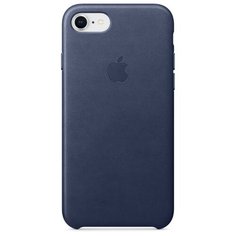 Чехол Apple кожаный для Apple iPhone 8 / 7 Midnight blue