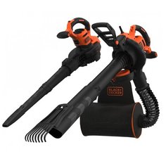 Электрическая воздуходувка BLACK+DECKER BEBLV301-QS 3 кВт