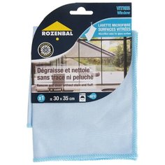 Салфетка ROZENBAL для стекла и зеркал микрофибра