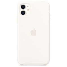 Чехол Apple силиконовый для Apple iPhone 11 белый
