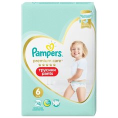 Pampers Premium Care трусики 6 (15+ кг) 42 шт.