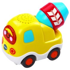Интерактивная развивающая игрушка VTech Бетономешалка желтый/голубой