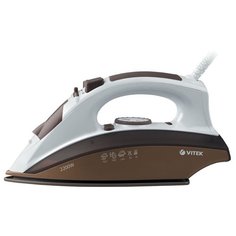 Утюг VITEK VT-1201 (2010) коричневый/белый