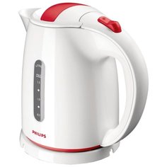 Чайник Philips HD4646/40, белый/красный