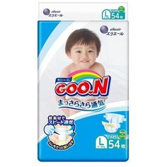 Goo.N подгузники L (9-14 кг) 54 шт. Goon