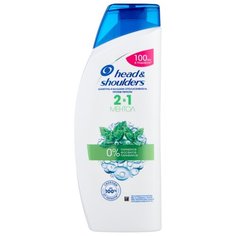 Head & Shoulders шампунь и бальзам-ополаскиватель против перхоти 2в1 Ментол 600 мл