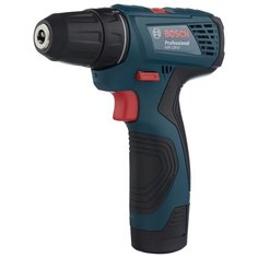 Аккумуляторная дрель-шуруповерт BOSCH GSR 120-LI 1.5Ah x2 Case 30 Н·м синий/черный