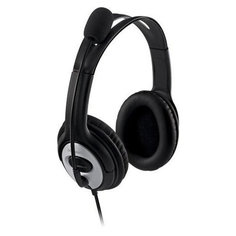 Компьютерная гарнитура Microsoft LifeChat LX-3000 черный/серебристый