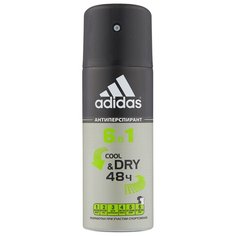 Дезодорант-антиперспирант спрей Adidas 6 в 1, 150 мл