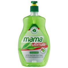 Mama Ultimate Концентрат для мытья посуды Зелёный чай 1 л с дозатором