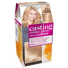 LOreal Paris Casting Creme Gloss стойкая краска-уход для волос, 910, Очень светло-русый пепельный