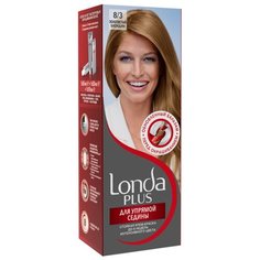 Londa для Упрямой седины стойкая крем-краска для волос, 8/3 (66) золотистый блондин