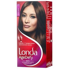 Londa Age Defy стойкая крем-краска для волос, 4/0 темный шатен