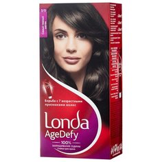 Londa Age Defy стойкая крем-краска для волос, 3/0 самый темный шатен