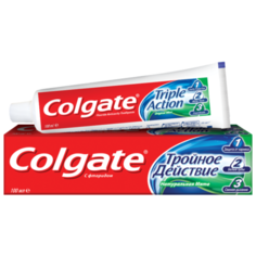 Зубная паста Colgate Тройное действие Натуральная мята, 100 мл