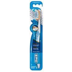 Зубная щетка Oral-B Pro-Expert Clinic Line Pro-Flex: средней жесткости, голубой