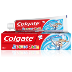 Зубная паста Colgate Доктор Заяц со вкусом жвачки 2+, 50 мл