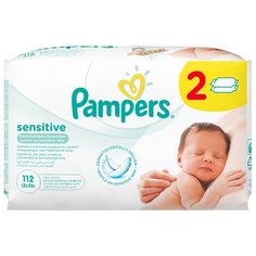 Влажные салфетки Pampers Sensitive 112 шт.