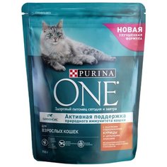 Корм для кошек Purina ONE для профилактики МКБ, с курицей и с цельными злаками 750 г