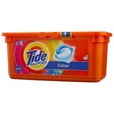 Капсулы Tide Color, пластиковый контейнер, 30 шт