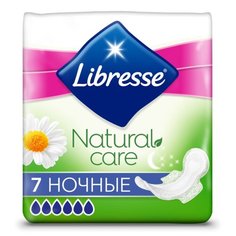 Libresse прокладки Natural Care Ночные 7 шт.
