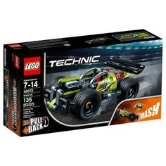Конструктор LEGO Technic 42072 Зеленый гоночный автомобиль