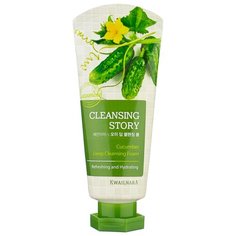 Welcos пенка для умывания Cleansing Story Cucumber, 120 г
