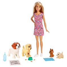 Набор с куклой Barbie Doggy Daycare, FXH08