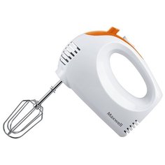 Миксер Maxwell MW-1358, белый/оранжевый