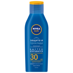 Nivea Sun освежающий солнцезащитный лосьон Защита и прохлада SPF 30 200 мл