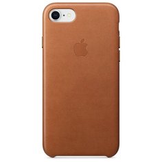 Чехол Apple кожаный для Apple iPhone 8 / 7 Saddle Brown