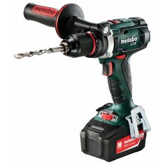 Ударная аккумуляторная дрель-шуруповерт Metabo BS 18 LTX Impuls 2013 4.0Ah x3 Metaloc 110 Н·м зеленый/черный