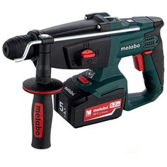 Перфоратор аккумуляторный Metabo KHA 18 LTX 5.2Ач x2 кейс Li-Ion 18 В (2.2 Дж)