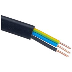 Кабель Пан Электрик ВВГнг-П 3х1.5 кв. мм (20 м) ГОСТ черный