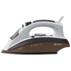 Утюг VITEK VT-1209 (2011) коричневый/белый