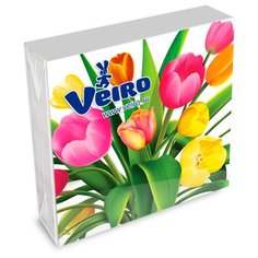 Салфетки Veiro Букет тюльпанов 24 х 24 см, 25 шт.