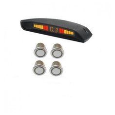 Задние парктроники, монитор PARKMASTER 4-FJ-40 серебристый