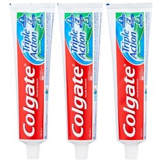 Зубная паста Colgate Тройное действие Натуральная мята, 150 мл, 3 шт.