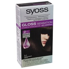Syoss Gloss Sensation Мягкая крем-краска для волос, 3-1 Шоколадный мокко