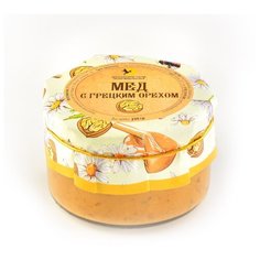 Крем-мед Мед и Конфитюр Русский стиль с грецкими орехами 230 г
