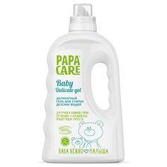Гель Papa Care деликатный для детских вещей, 1 л, бутылка