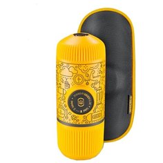 Кофеварка рожковая Wacaco Nanopresso c жёстким чехлом yellow tattoo