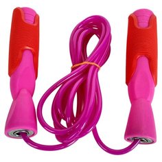 Скакалка с подшипником Hawk R18148 фиолетовый/красный 280 см