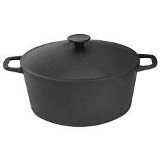 Кастрюля Биол 0805 5 л, черный