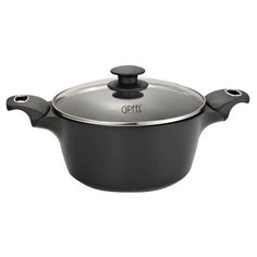 Кастрюля GIPFEL ARIANDE 4,5 л, черный