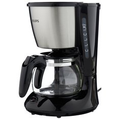 Кофеварка Philips HD7434 Daily Collection черный/металлик