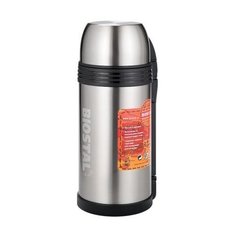 Классический термос Biostal NGP-1500P (1,5 л) серебристый