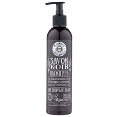 Planeta Organica шампунь Savon Noir для жирных волос 400 мл с дозатором